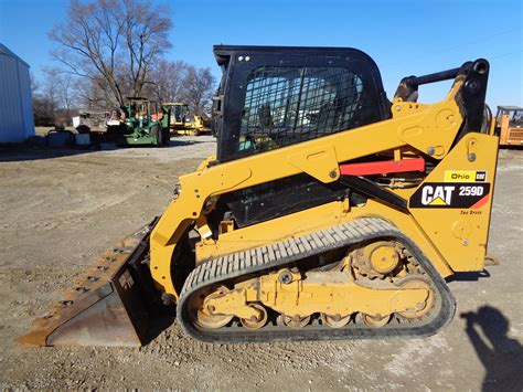 yellow caterpillar skid steer|caterpillar 259d for sale.